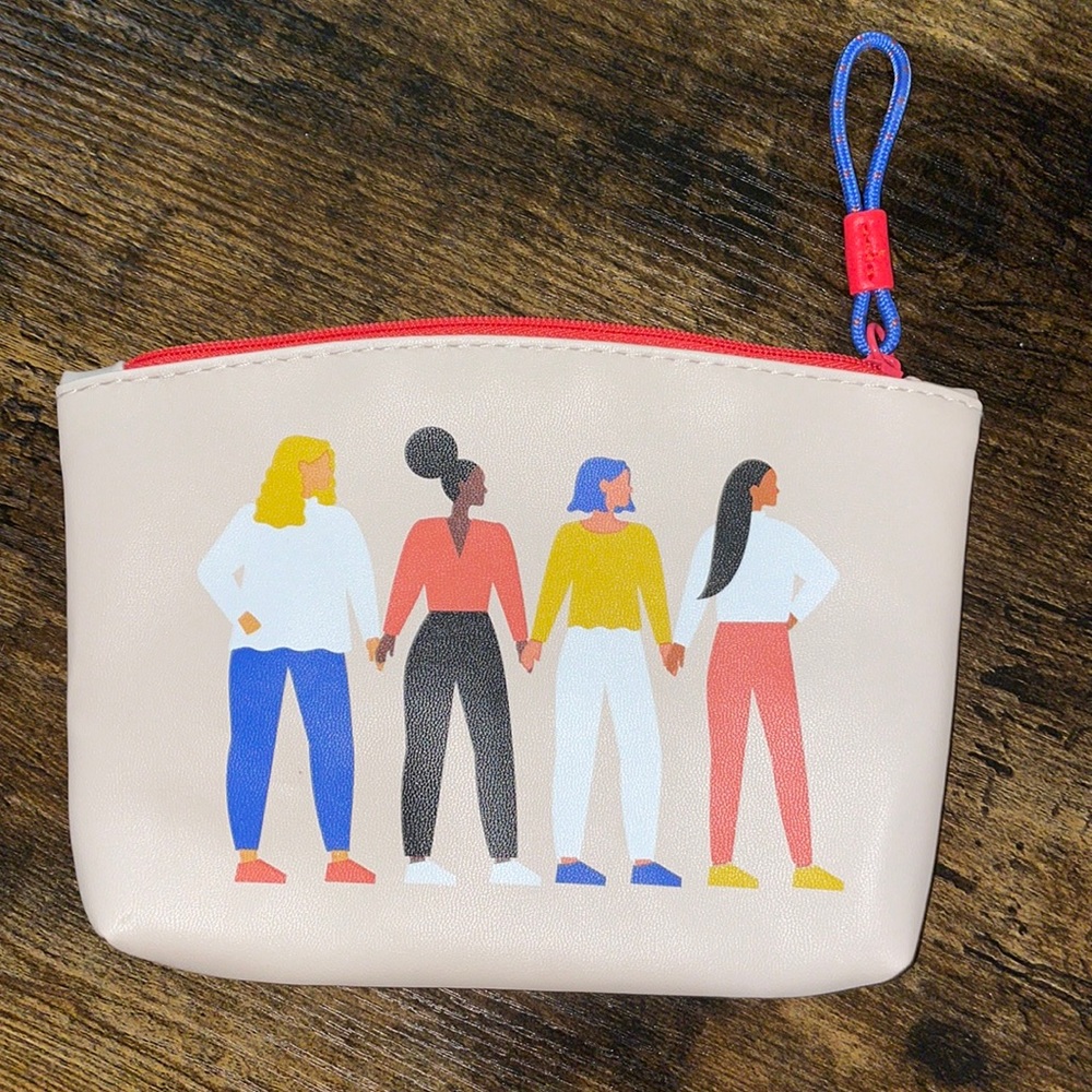 Ipsy Cosmetic Case * 7" x 5" * CONFIDENCE‎ COMES FROM WITHIN